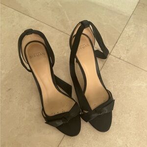Alexandre Birman Black Bow Heels